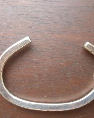 braccialetto argento artigianale