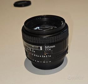obiettivo Nikon AF Nikkor 50mm 1:1.4