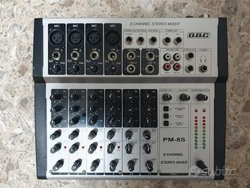 Mixer Audio GBC PM-8S (8 Canali)