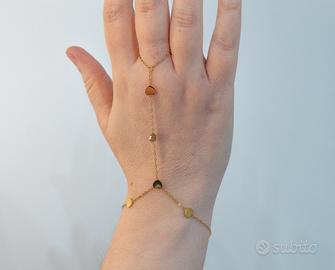 Baciamano in acciaio inossidabile oro 