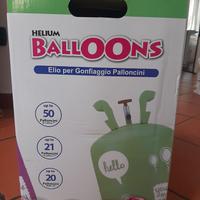 Bombola elio per gonfiaggio palloncini