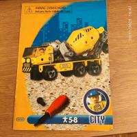 MECCANO CITY 8104 BETONIERA MOTORIZZATA