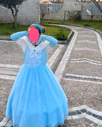 Vestito di carnevale cenerentola bambina