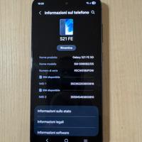 ✅ Samsung Galaxy S21 FE 5G 128GB da riparare
