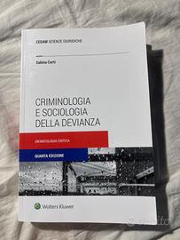 libro: criminologia e sociologia della devianza
