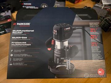 Fresatrice Multifunzione Parkside Perform710W NUOV