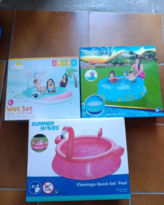piscinette bimbi Nuove