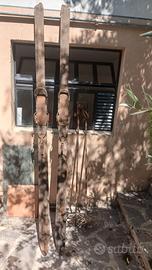 sci in legno anni 30-40