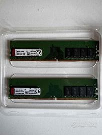 Ram DDR4 Kingston 2133MT/s CL15 2x8GB - 16GB