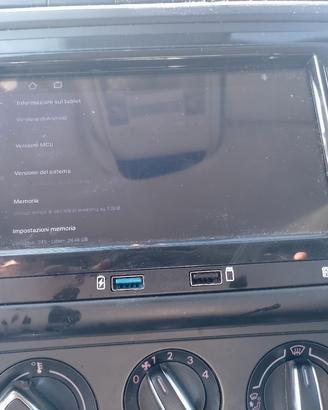 schermo 2din android compatibile su Volkswagen 