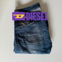 Diesel Jeans uomo strappati meccanicamente morbidi