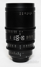 Sigma 50-100mm T2 Cine-Attacco Canon EF