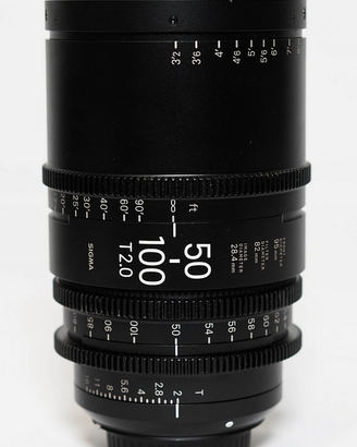 Sigma 50-100mm T2 Cine-Attacco Canon EF
