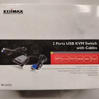 EDIMAX Switch KVM USB a 2 porte con cavi

EK-2U2C