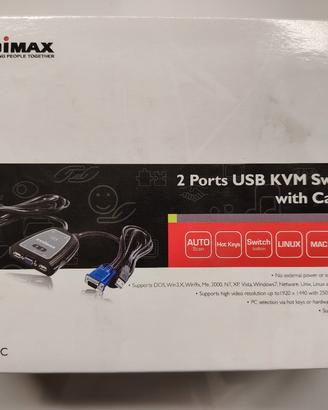 EDIMAX Switch KVM USB a 2 porte con cavi

EK-2U2C