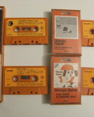 Musicassette Giorgio Gaber
