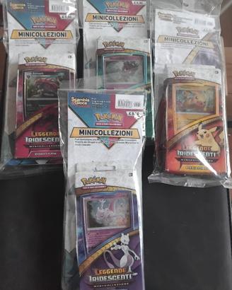 Mini Collezioni Leggende Iridescenti Pokemon 