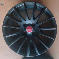 SET CERCHI IN LEGA 17 Fondmetal 7800 neri opachi