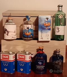 SET DI 7 BOTTIGLIE DI VARIO GIN COME DA FOTO