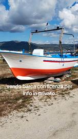 Barca da pesca con licenza
