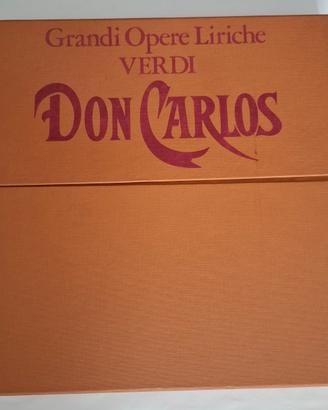 Cofanetto Storico "Don Carlos" di G. Verdi