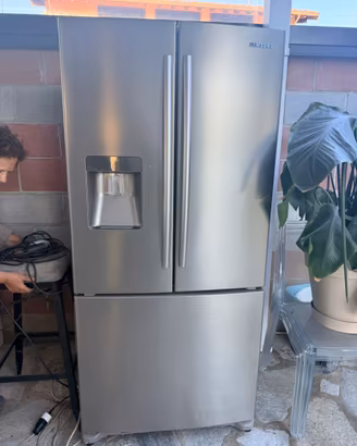 Samsung French Door Inox con dispenser acqua