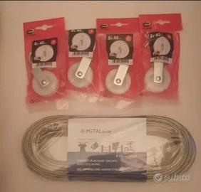 Filo x stendere + Ganci a ruota