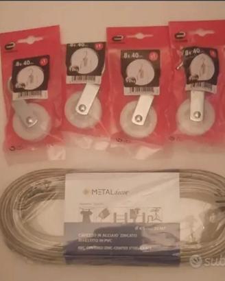 Filo x stendere + Ganci a ruota