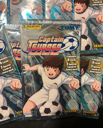 Lotto 10x booster pack Captain Tsubasa - Panini