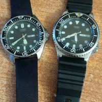 Lotto orologi Citizen Orient sub quartz