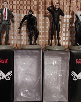 DIABOLIK 4 Statue in resina scala 1:12 HACHETTE