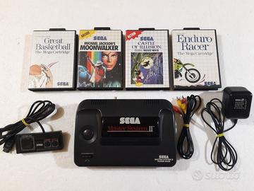 SEGA Master System 2 con uscita AV + 4 giochi