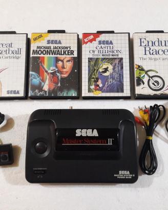 SEGA Master System 2 con uscita AV + 4 giochi