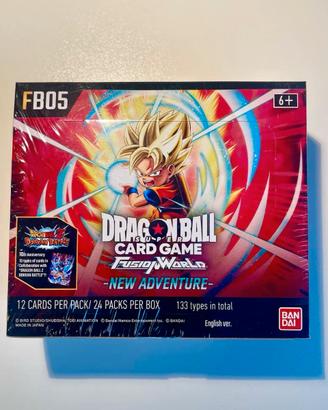 DragonBall Fusion World FB05 New Adventure ENG Box