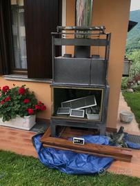 Inserto fuoco a legna