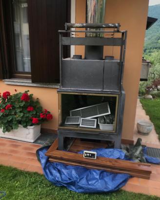 Inserto fuoco a legna