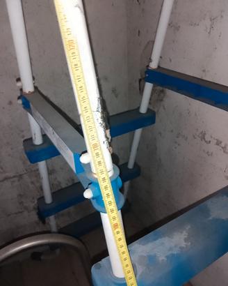 scalette per piscina sia fissa che da agganciare 
