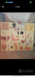 Busy board-Lavagna Montessori per bambini piccoli