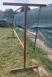 Stendibiancheria con ruote da esterno