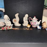 Lotto ceramiche decorative miste bomboniere