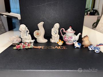 Lotto ceramiche decorative miste bomboniere