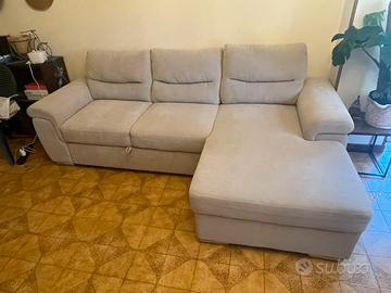 Divano letto sheldon 3 posti angolare