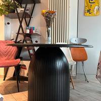 Tavolo rotondo con struttura millerighe westwing