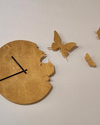 orologio da muro Butterfly