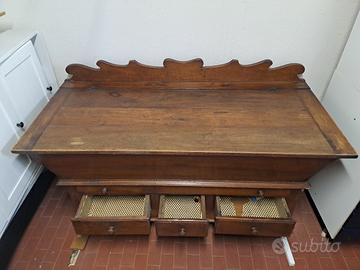 madia antica noce massello '900 