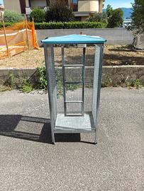 voliera per uccelli 