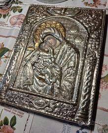 Icona Argento 21x27cm