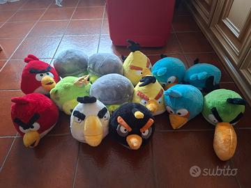Set completo peluche Angry Birds