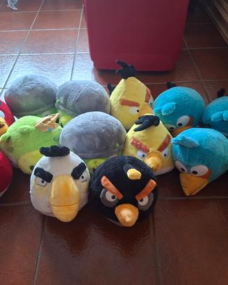 Set completo peluche Angry Birds