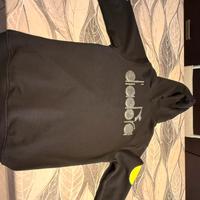 Felpa Diadora Kids taglia S  colore nero